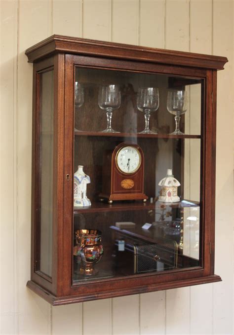 vintage wall mounted display cabinets